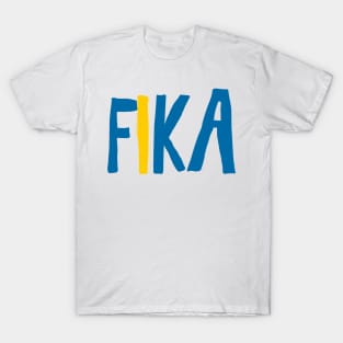 Swedish Fika Sweden Coffee break T-Shirt